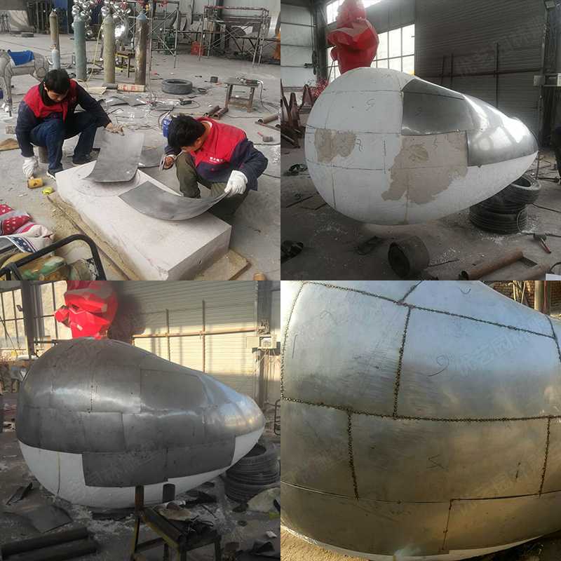 不銹鋼雕塑制作廠家，定制大型不銹鋼雕塑